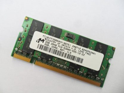 Major Brand 2GB Single DDR2 Laptop Sodimm Ram - Memory